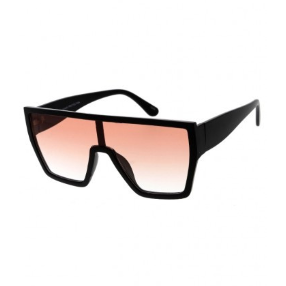 Oversized Flat Top Pink Square Sunglasses – Sunglassholic display picture 1